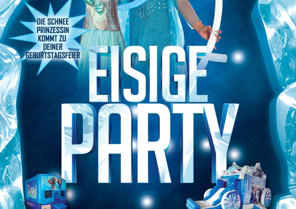 Eisparty Kindergeburtstag Kinderanimation