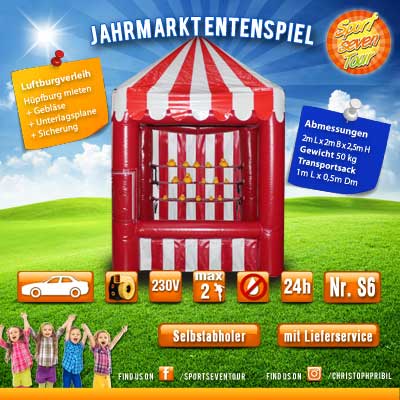 Spielstation Jahrmarkt mieten