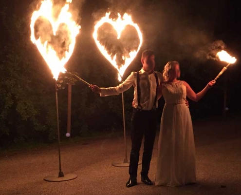 Feuershow Hochzeit