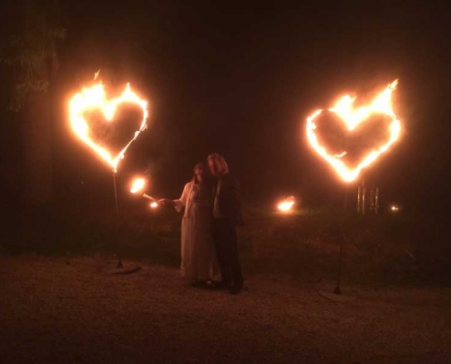 Feuershow Hochzeit