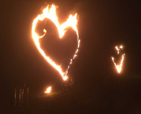 Feuershow Hochzeit