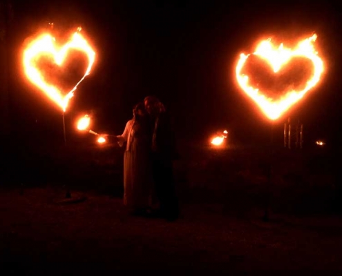 Feuershow Hochzeit