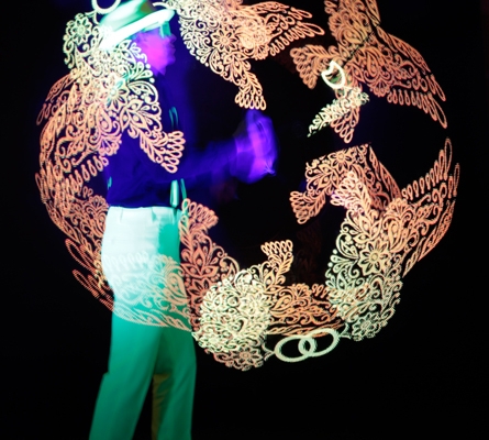 LED-Hochzeitsshow