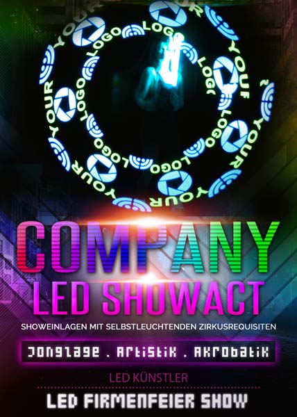 LED Show Firmenfeier