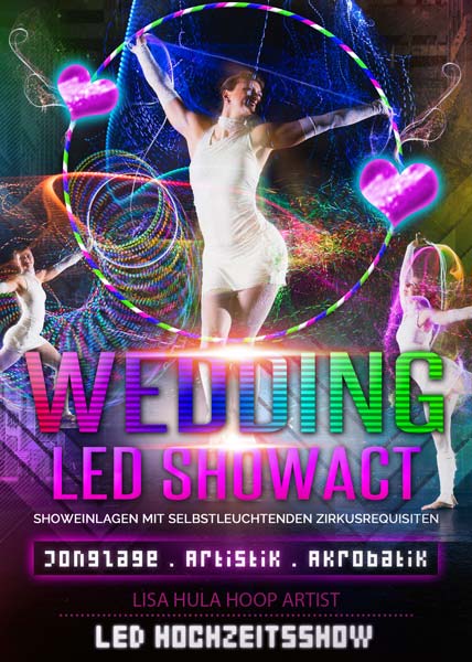 LED Show Lisa Geburtstag