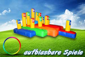 aufblasbare Spiele mieten