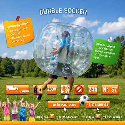 Bubble Soccer mieten