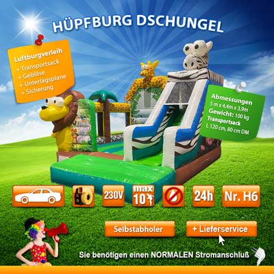 Kindergeburtstag Hüpfburg