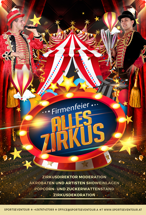 Zirkusfest Mitarbeiterfest Firmenfeier