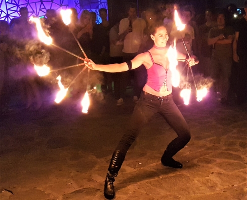 Feuershow Hochzeit Wien