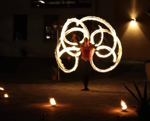 Feuershow Hochzeit Wien