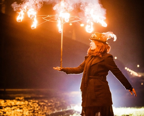 Feuershow Hochzeit Wien