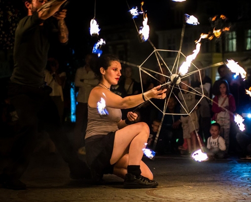 Feuershow Hochzeit Wien