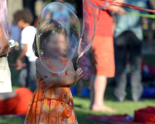 Kindergeburtstag Seifenblasen