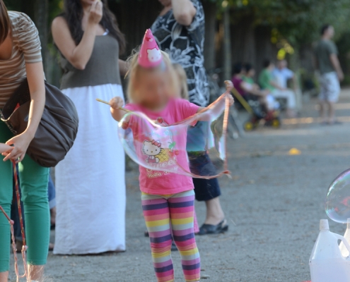 Kindergeburtstag Seifenblasen